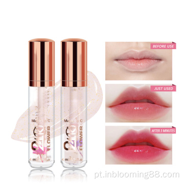 Clear Shiny Hidratante Air Flor Mirror Lip Glaze